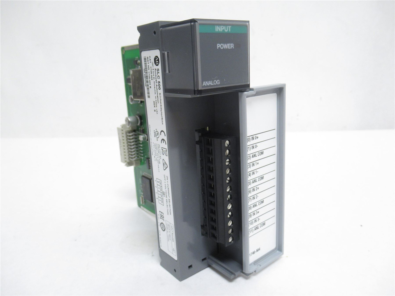 Allen-Bradley 1746-NI4; Analog Input Module; SER: B; 10VDC