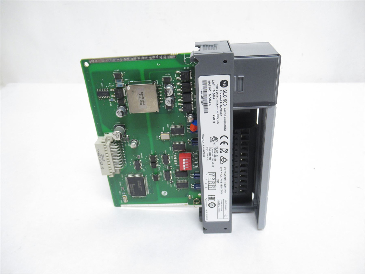 Allen-Bradley 1746-NI4; Analog Input Module; SER: B; 10VDC