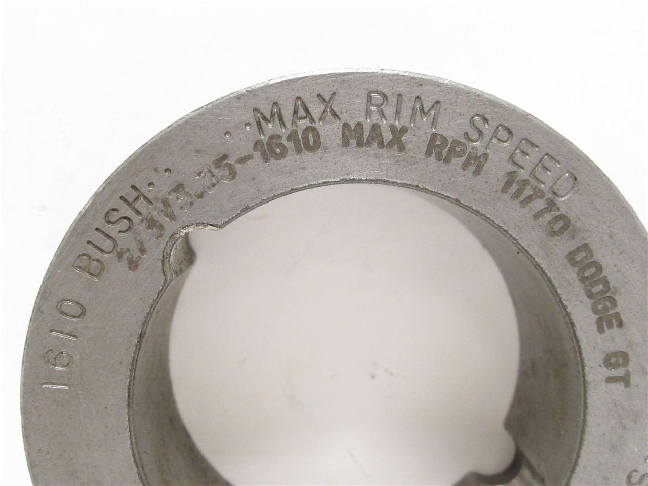 Dodge 2-3V3.35-1610; Bushed Pulley; 2Gr; 3V Belt; 112188