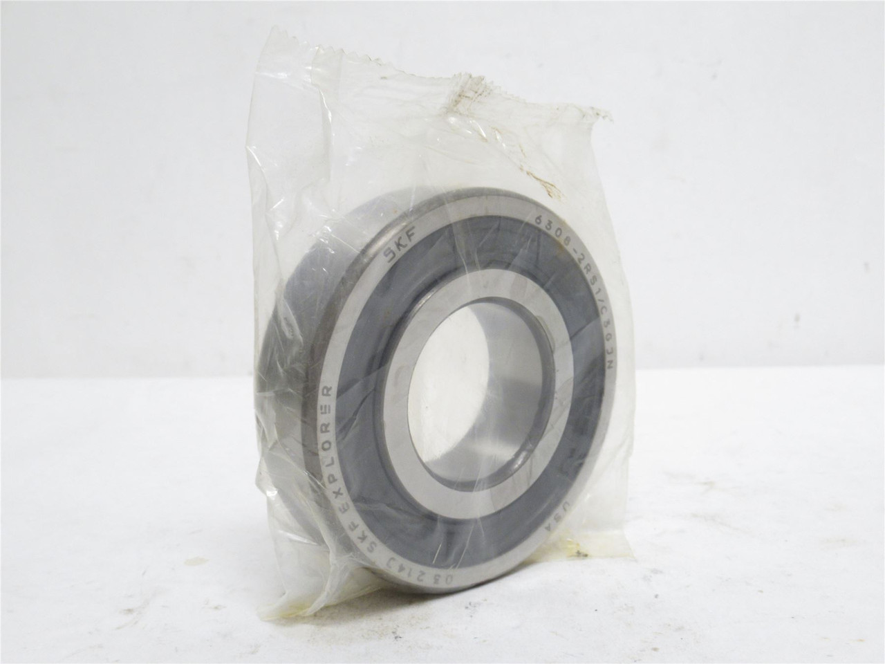 SKF 6306 2ZJEM; Ball Bearing 30mm ID x 72mm OD x 19mm Wide
