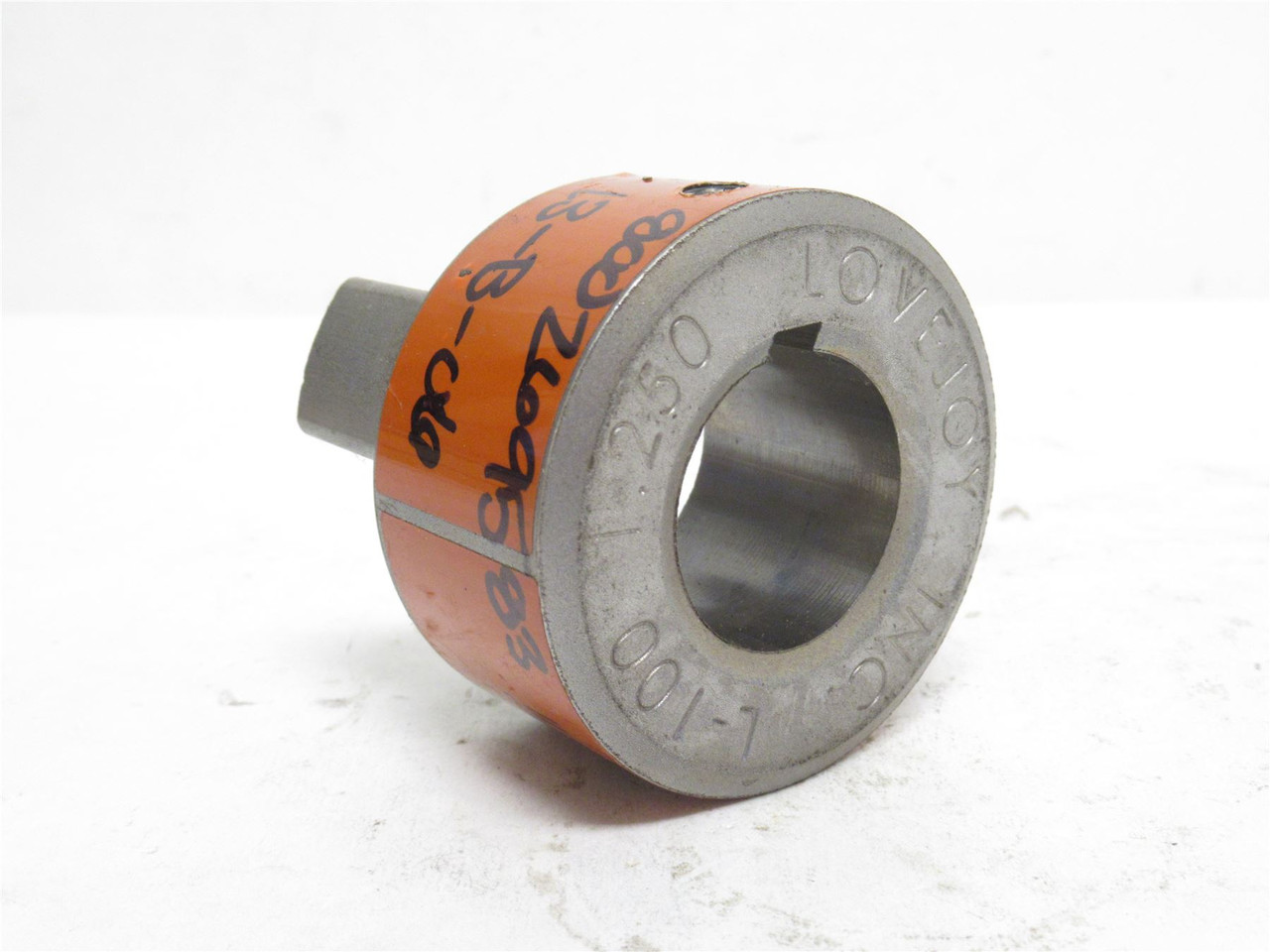 Lovejoy L-100x1-1/4; Jaw Coupling Hub; 1-1/4"ID x 2.54" Hub