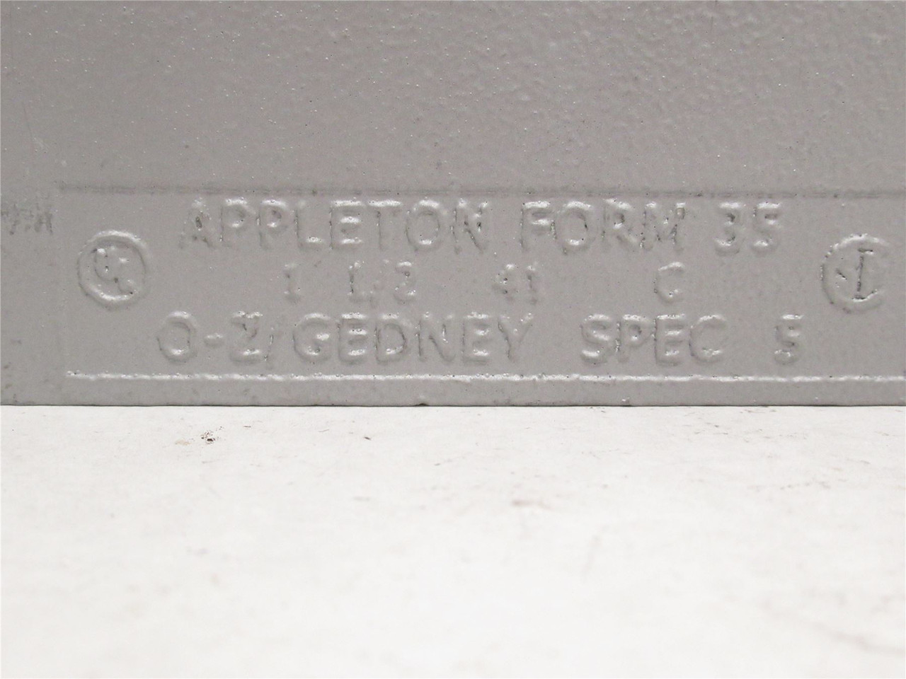 Appleton C150-M; Malleable Conduit Body; C-Type; 1-1/2NPT