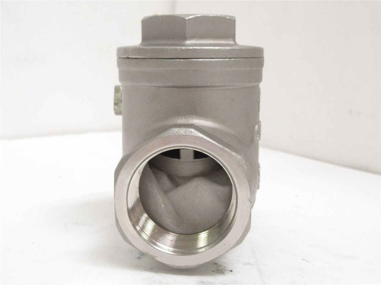 Sharpe SV20276TE012; Inline Swing Check Valve; SS; 1-1/4NPT