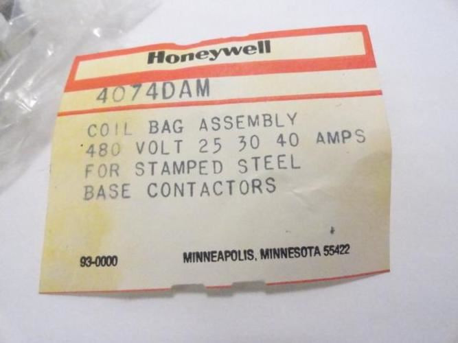 Honeywell 7074DAM; Coil Assembly; 480 Volt; 25/30/40 Amps