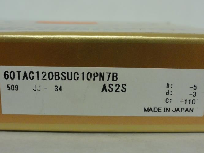 NSK 60TAC120BSUC10PN7B; Super Precision Ball Bearing