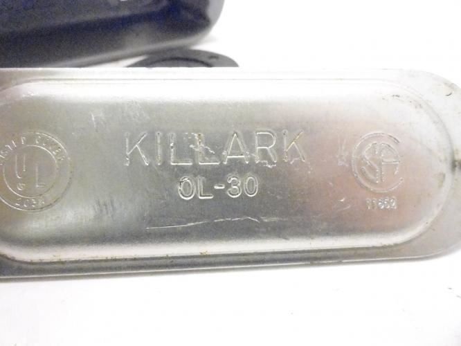Killark OLB-3; Conduit Body w/Cover; 1" Hub Size