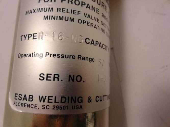 Oxweld H-16-NG; Back Pressure Check Valve; 3/4" NPT