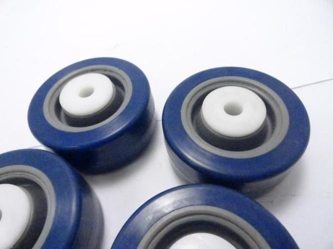 ER Wagner 1G435; LOT-4 Caster Wheel; 3 Dx1-1/4" width