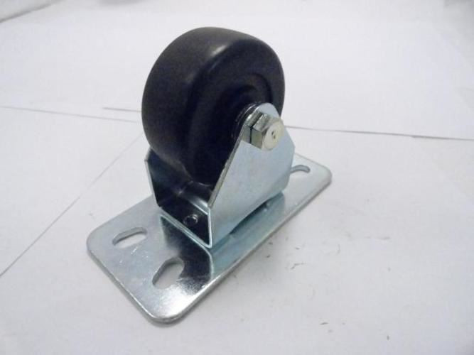 ER Wagner 2G013; Rigid Plate Caster; 175 lb; 2-1/2 In Dia
