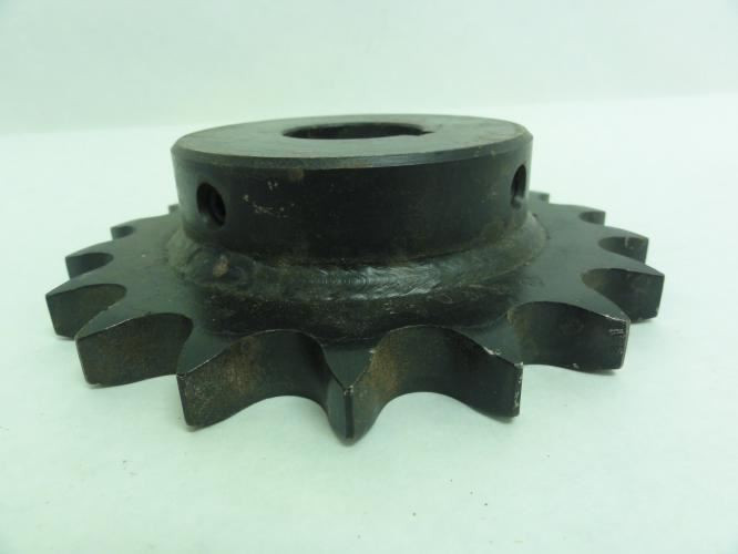Tsubaki 80B18F-1-1/2; Sprocket; # 80; 1-1/2"ID; 18Teeth