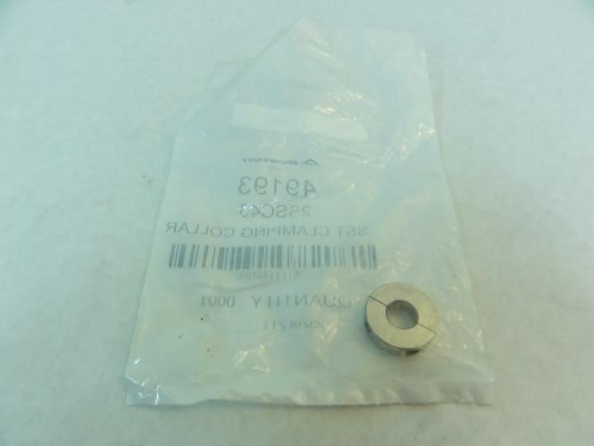 Boston Gear 2SSC43; Split Shaft Collar; 2-Pc; SS; 0.4375"ID