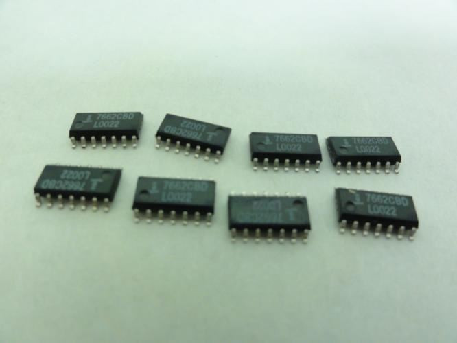 Intersil ICL7662CBD; Lot-8 Voltage Regulators; 90mA