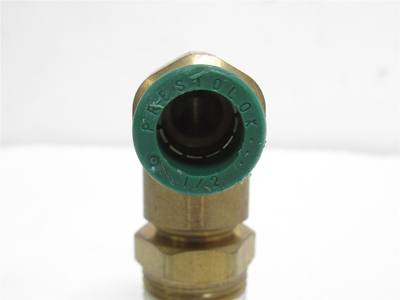 Parker W169PLP-8-8-BRASS; Air Elbow; 90Deg; 1/2PTC x 1/2NPT