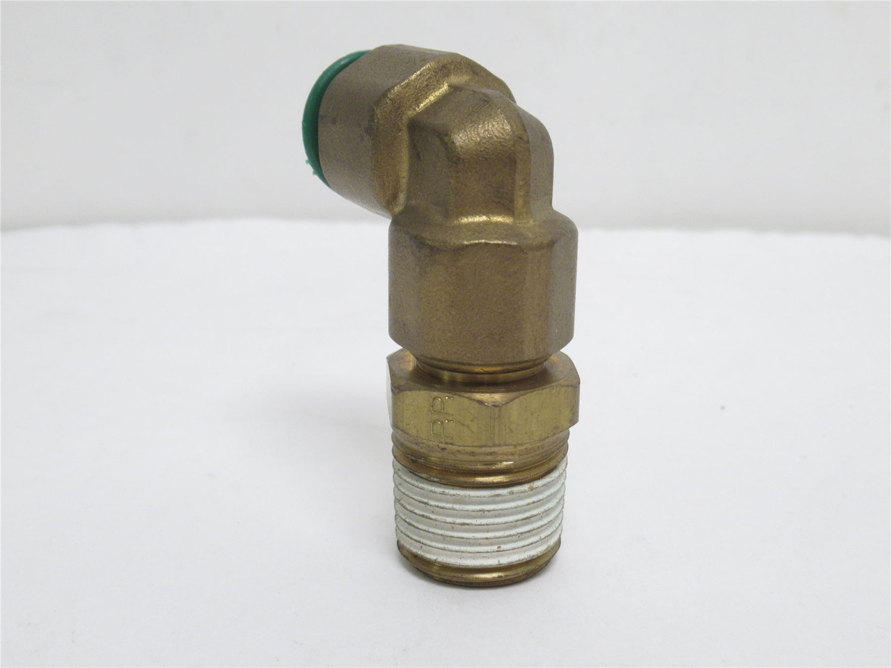 Parker W169PLP-8-8-BRASS; Air Elbow; 90Deg; 1/2PTC x 1/2NPT