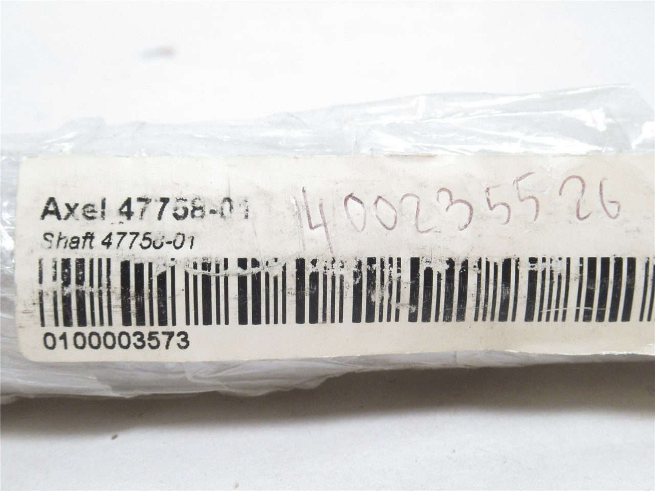 Axel 47758-01; Shaft 0100003573; SS; 28-3/4" Long x 30mmOD