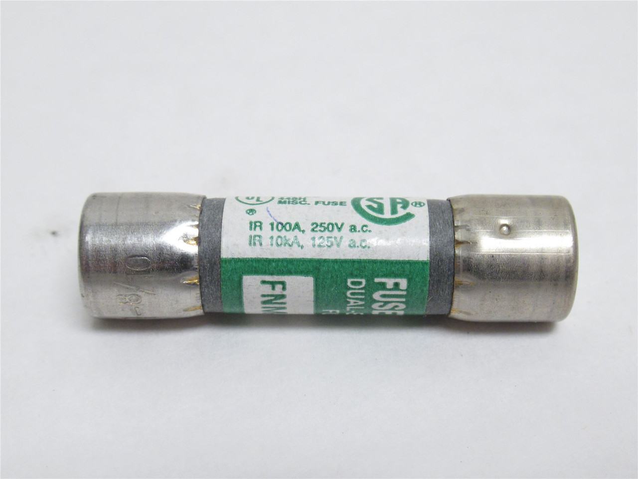 Bussmann FNM-1-8/10; Lot-2 Time Delay Fuses; 1-8/10 Amps; 250V