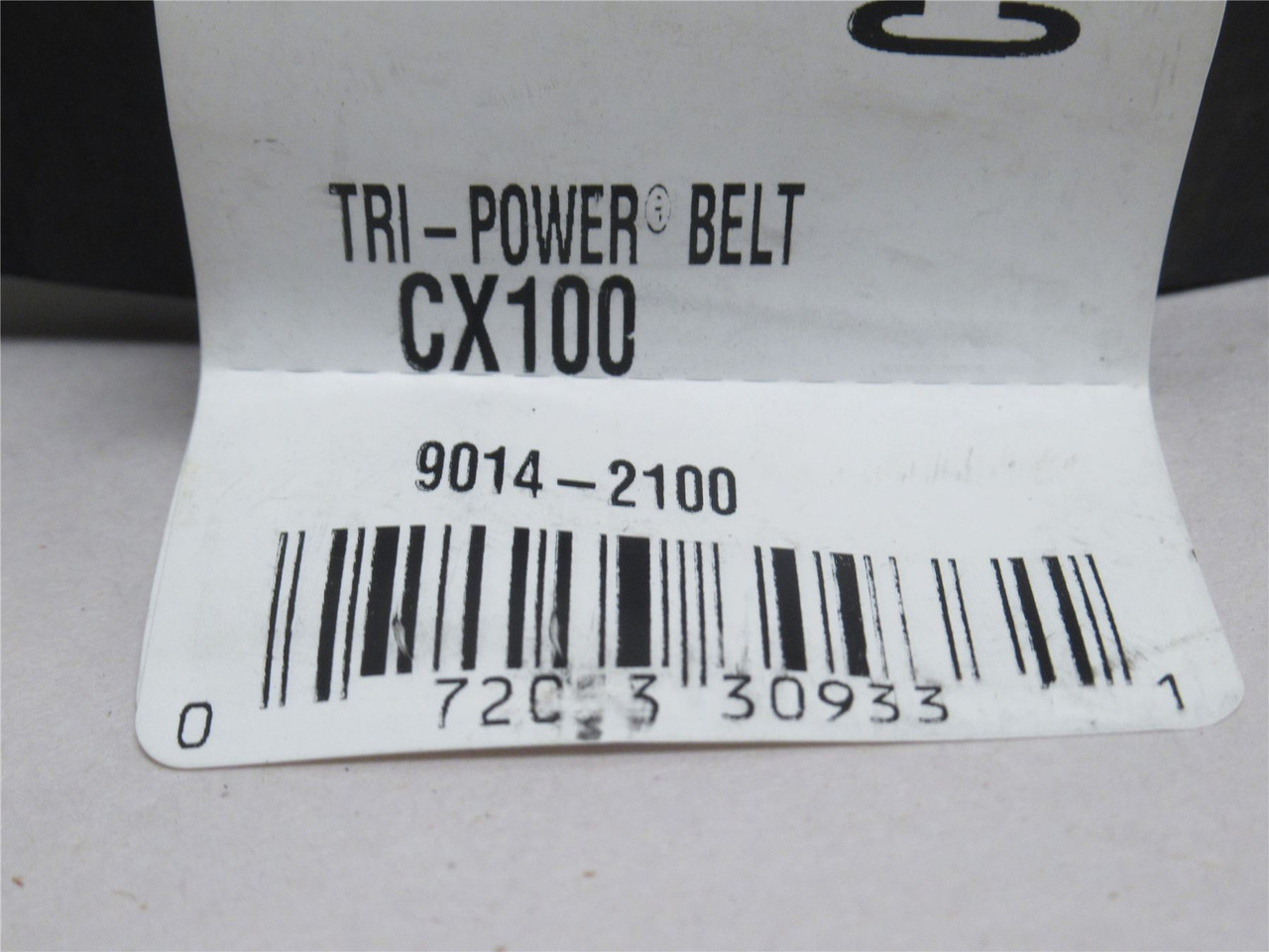 Gates CX100; V-Belt 9014-2100; 104" Long; 7/8" Top Width