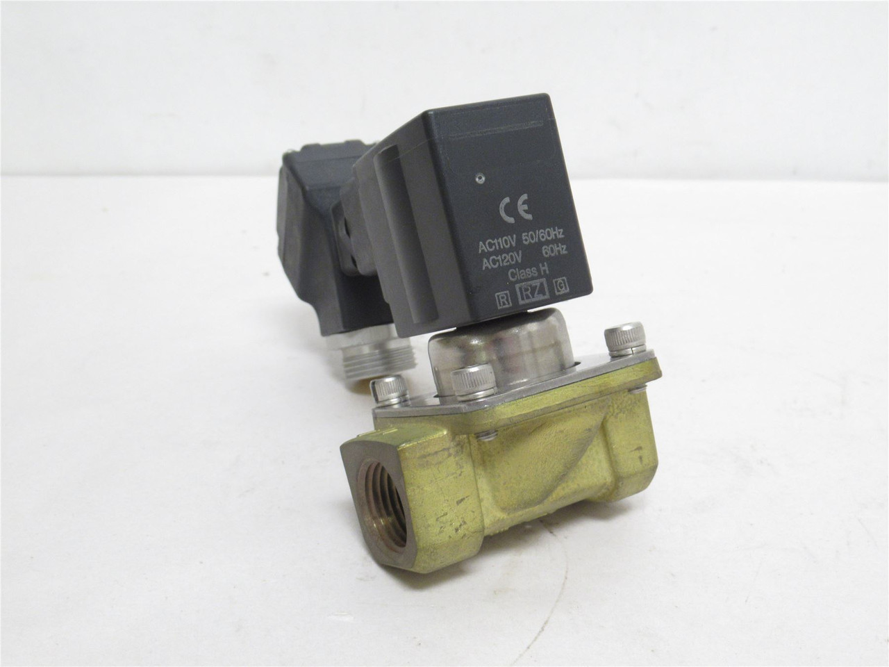 SMC VXS2240S-04N-3TR1; Steam Valve; 1/2NPT; 1.0MPa; 110/120VAC
