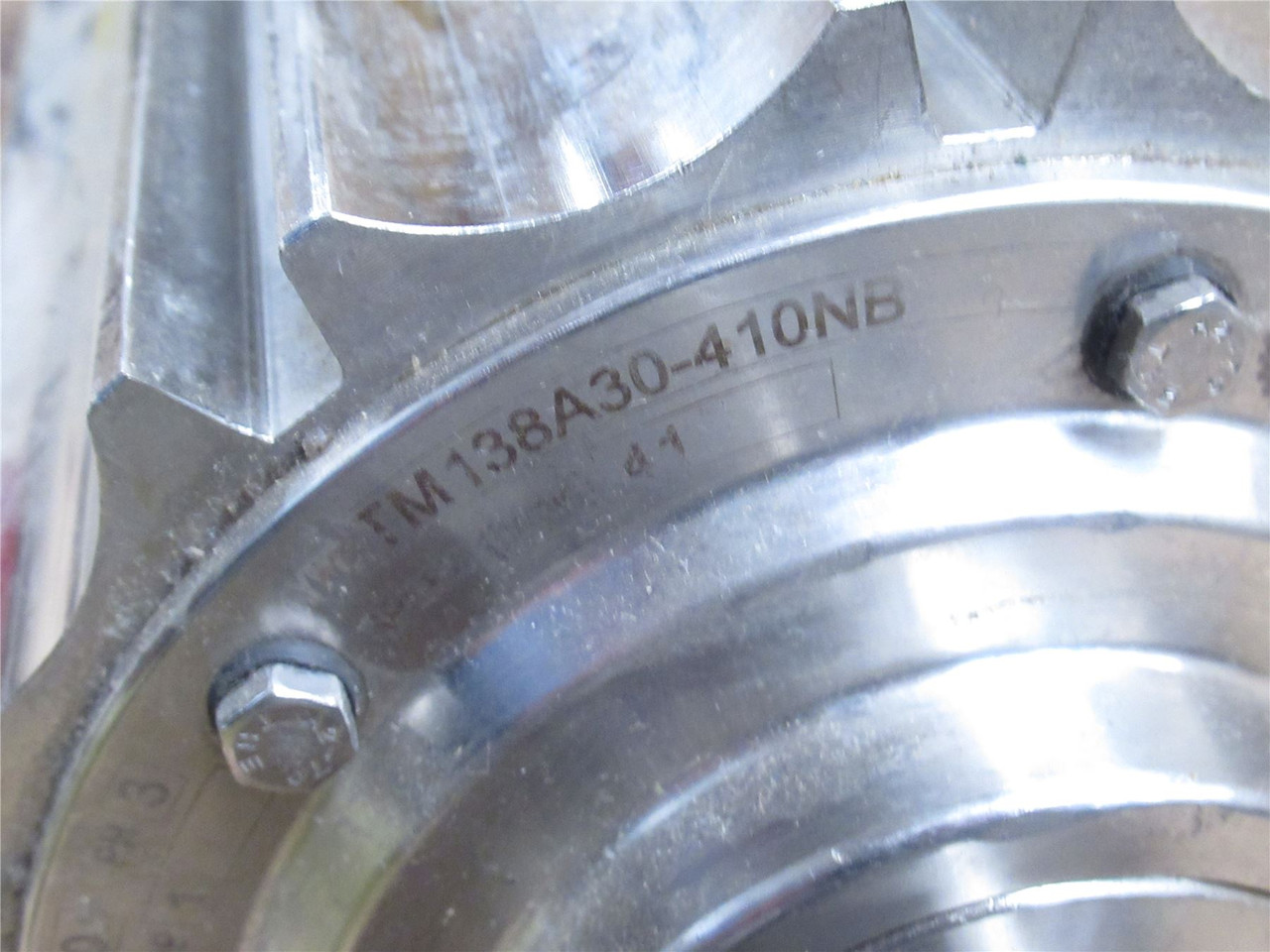 Van Der Graaf TM138A30-410NB; Drum Motor 480V 19" Belt Width