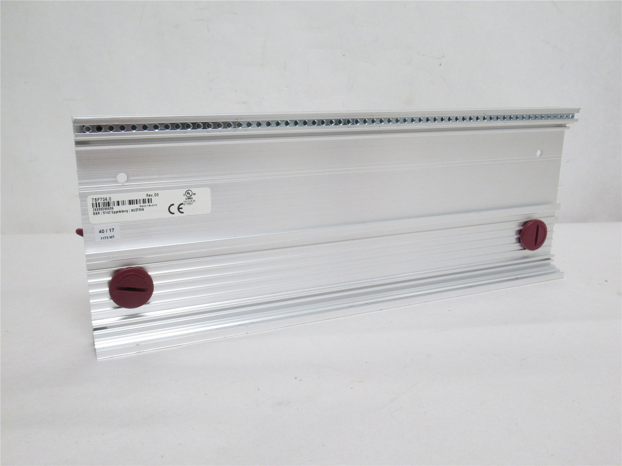 B&R 7BP704.0; Rack; 4-Module; 12" Long x 4-1/2" Wide