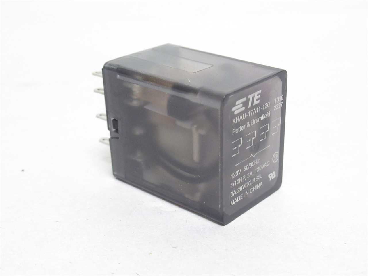Potter&Brumfield KHAU-17A11-120 ; Relay; 5A; 120V; Coil: 120V