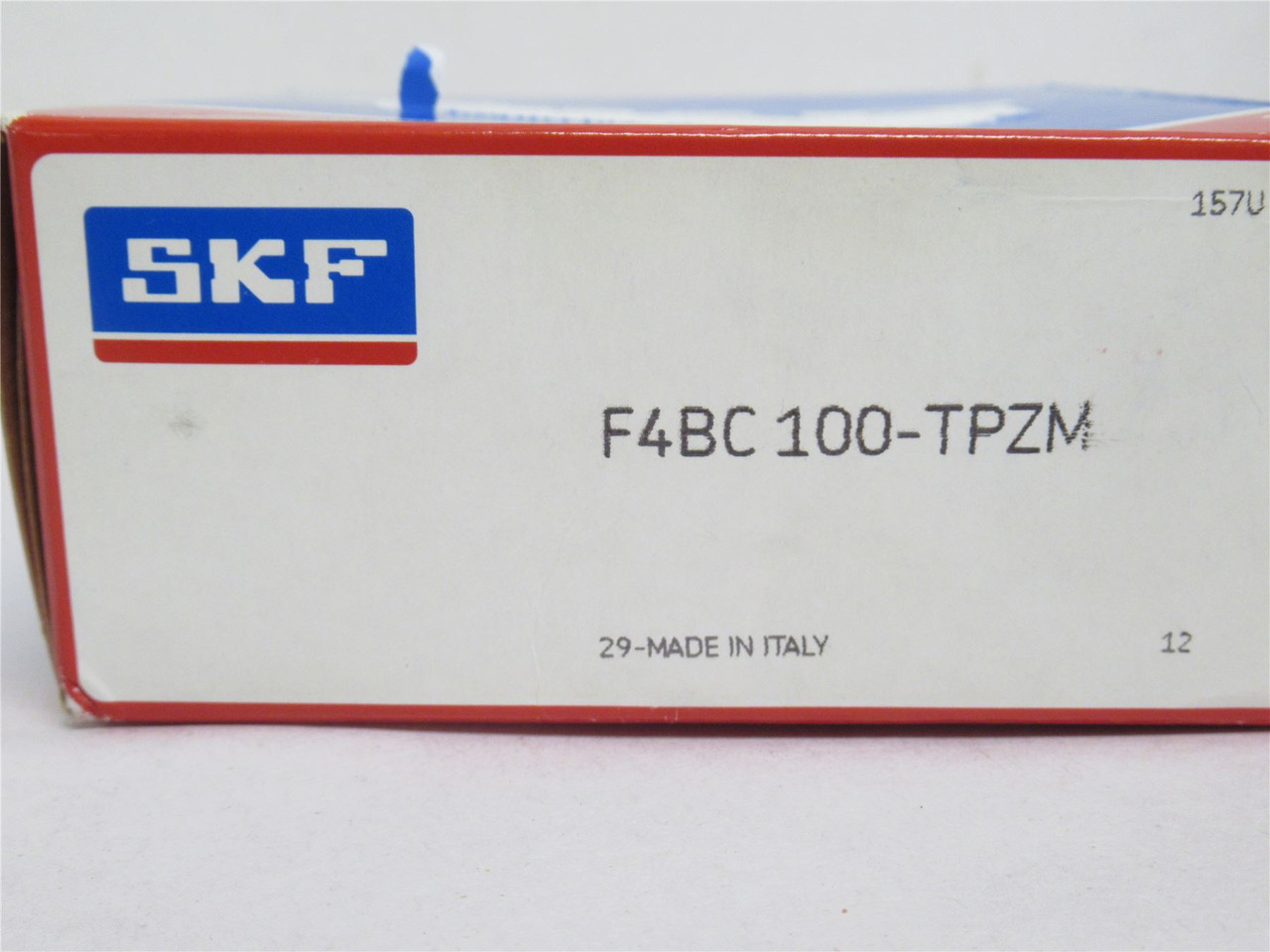 SKF F4BC100-TPZM; Thermoplastic Flange Bearing; 1"ID; 4-Bolt