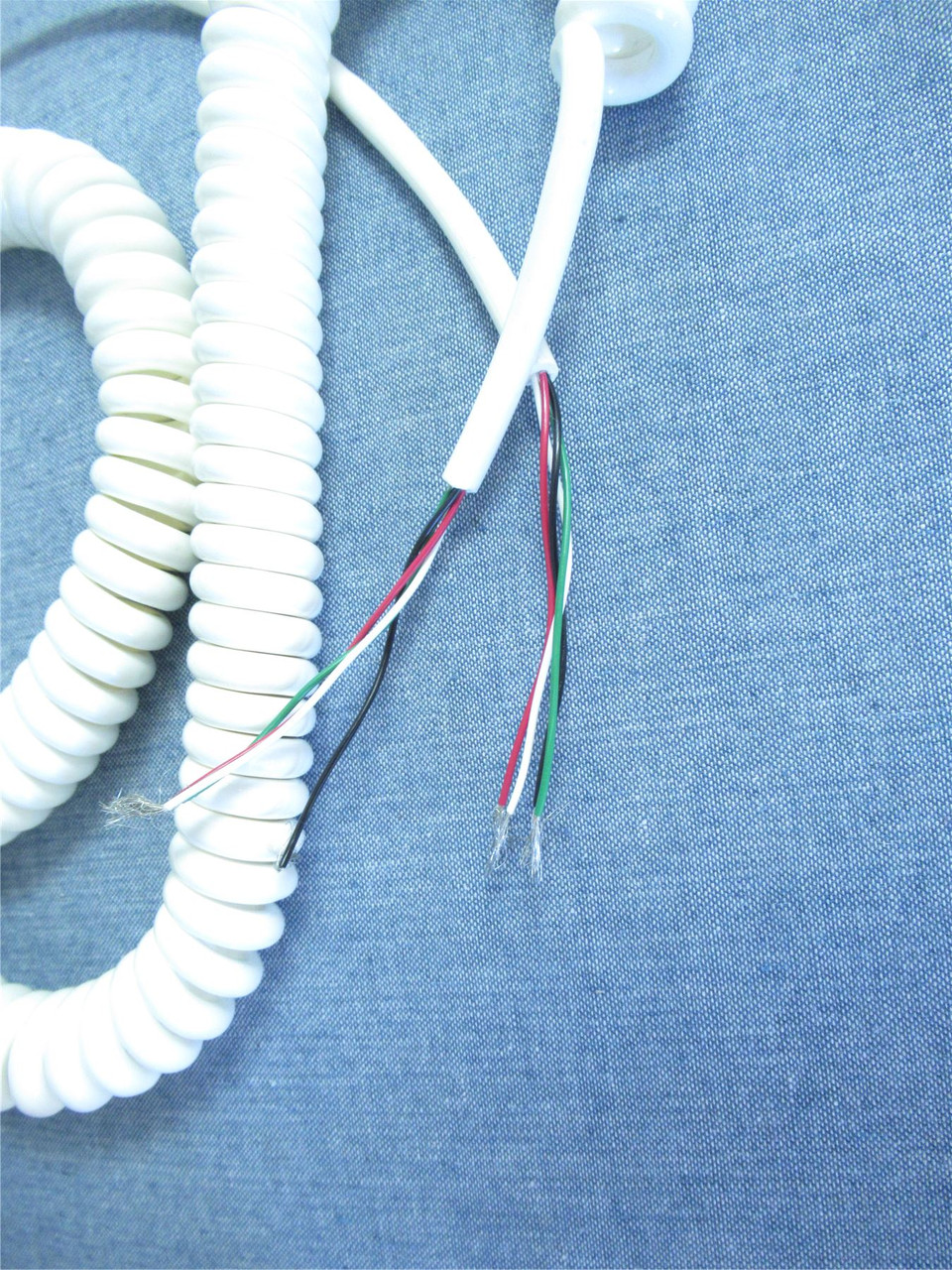 Rytec  14754; Cord; Coiled; 4 Wire; 36"; White