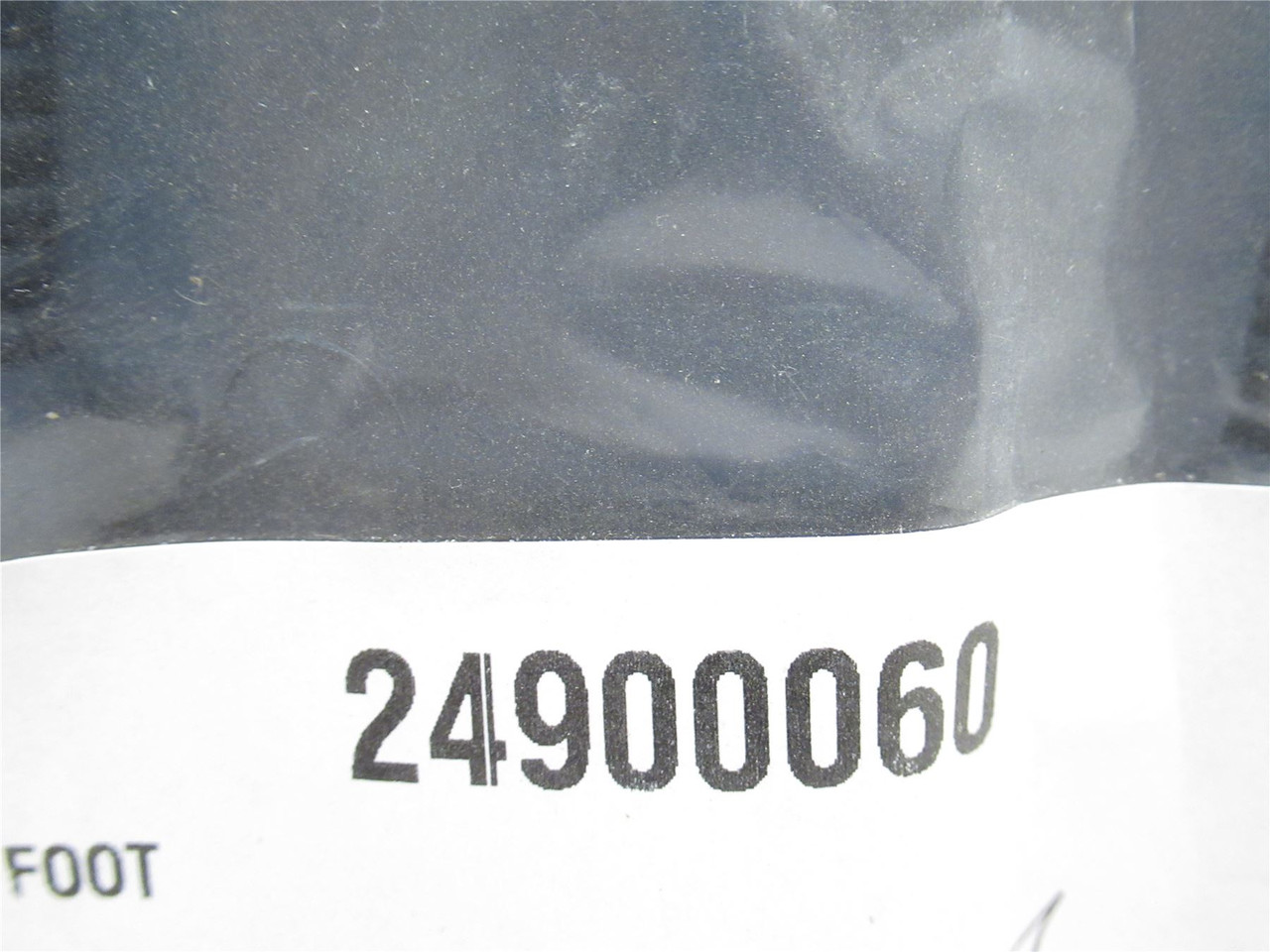 Risco 24900060; Blue Plastic Pump Foot; 6-3/8" Long; 3.115"OD