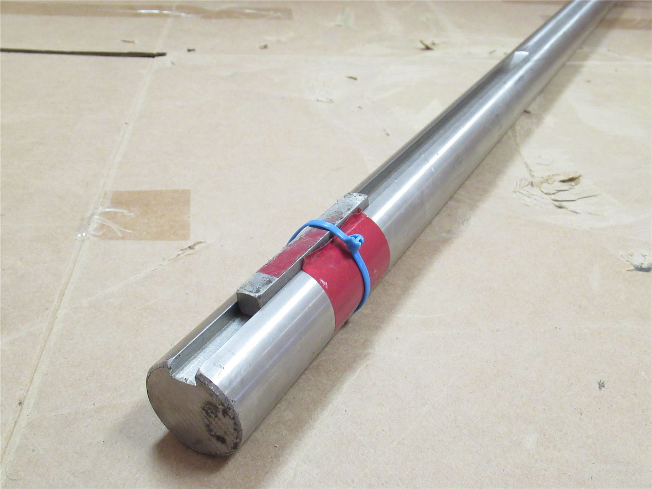 Interroll 680368; Keyed End Roll Shaft; SS; ERSWG-23-28A19