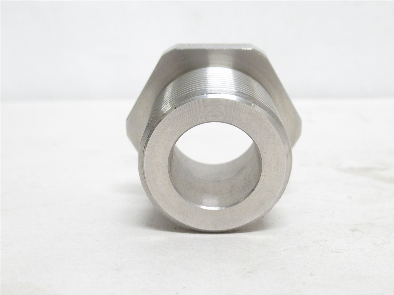 Metalquimia 019775T; Shaft Rammer Link Nut; SS; 15/16"ID