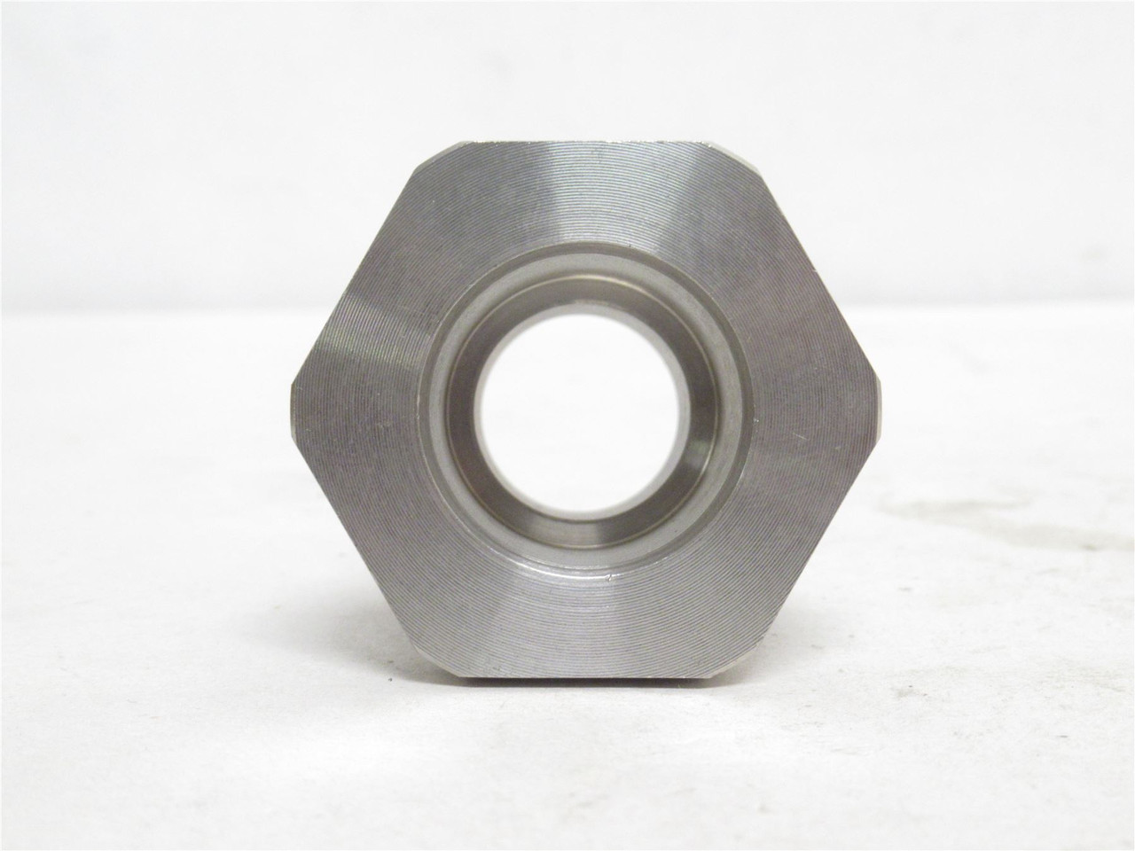 Metalquimia 019775T; Shaft Rammer Link Nut; SS; 15/16"ID