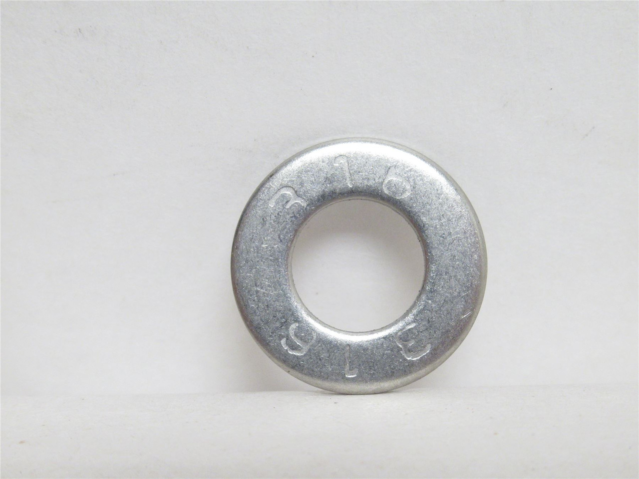MFG- 155415L; Lot-260 Flat Washers; SS-316; Size: 3/8"