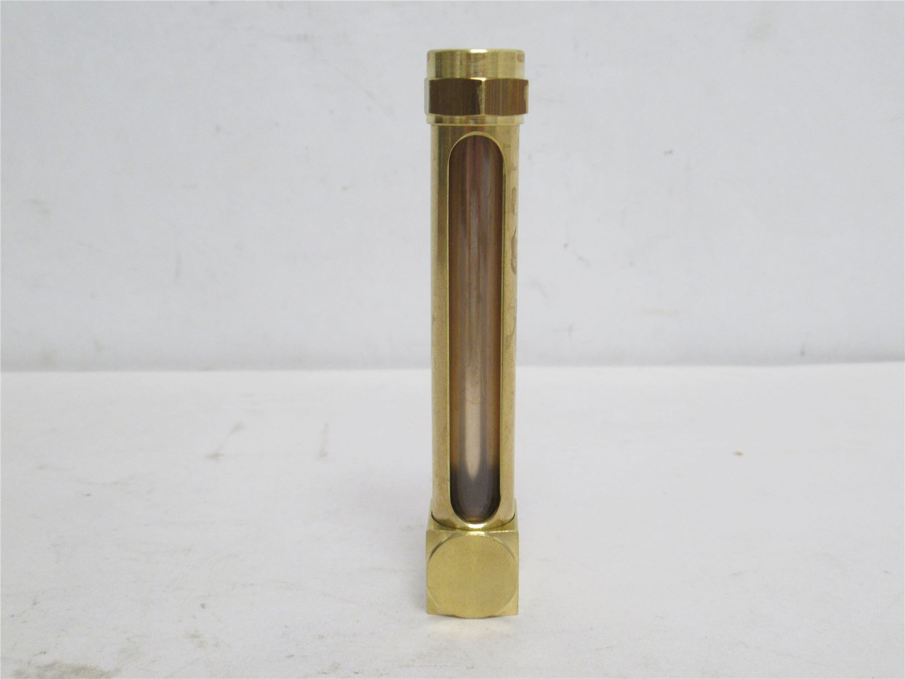 LDI G105-2-1PC; Vented Brass Oil Gauge 3/8NPT; Ser: G100