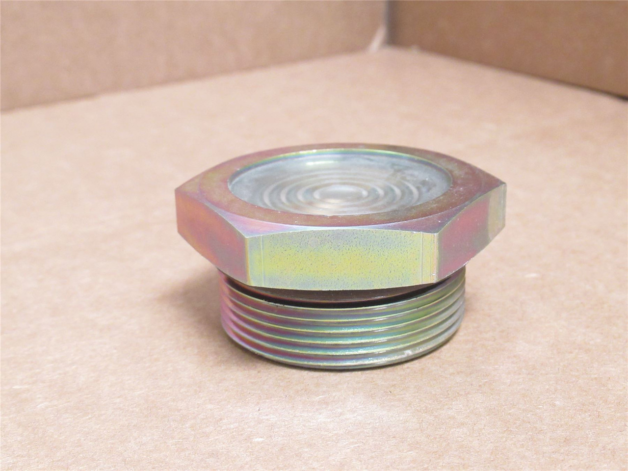 Quincy 129843-188; Oil Level Sight Glass; 1-7/8-12UNC