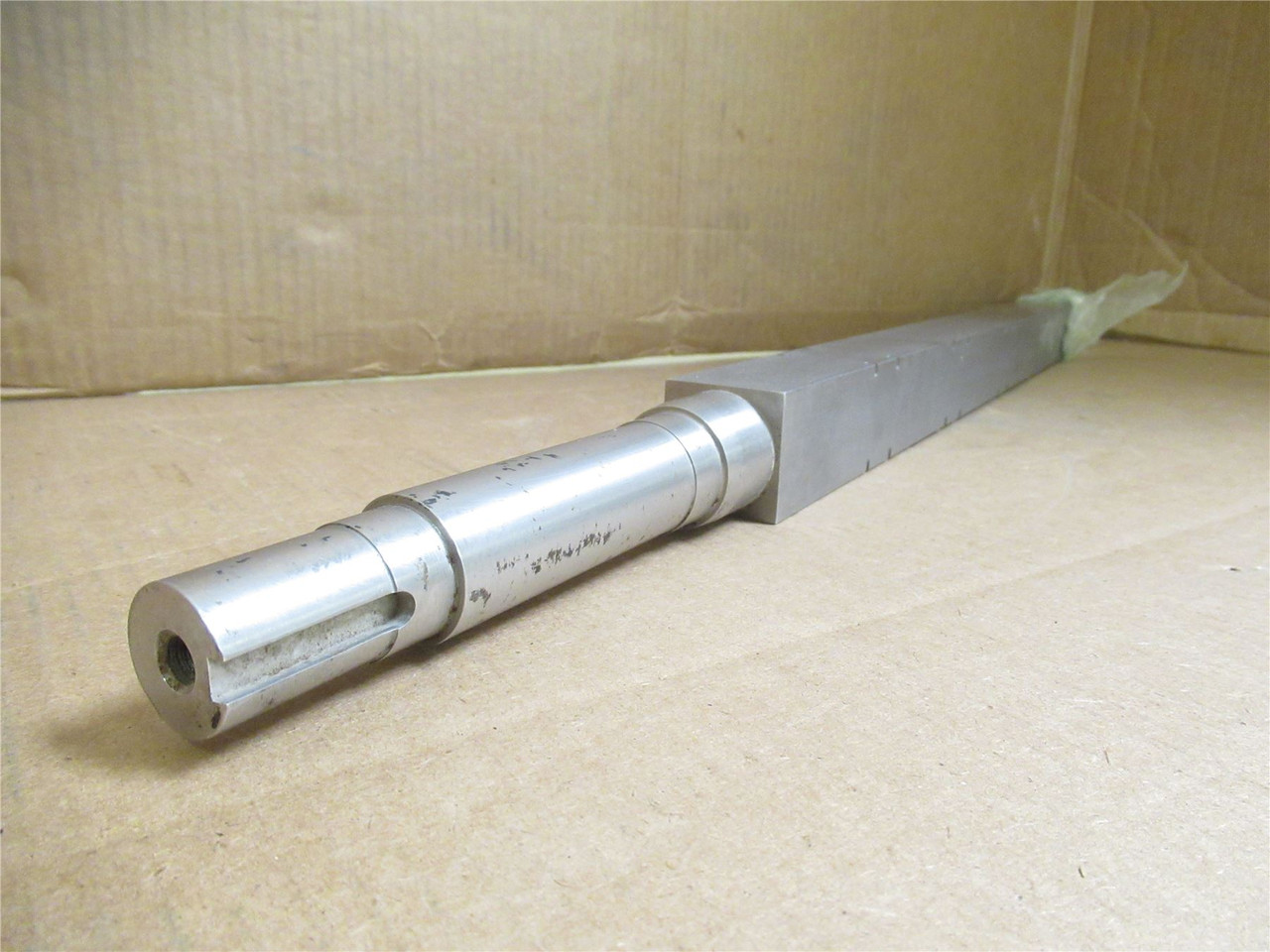 Marel 9739431; Infeed Conveyor Drive Roller; SS; 32-1/2" Long