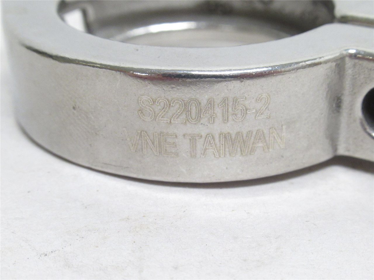 VNE 13MHHM1.5; Single Pin Clamp; SS-304; Size: 1-1/2"