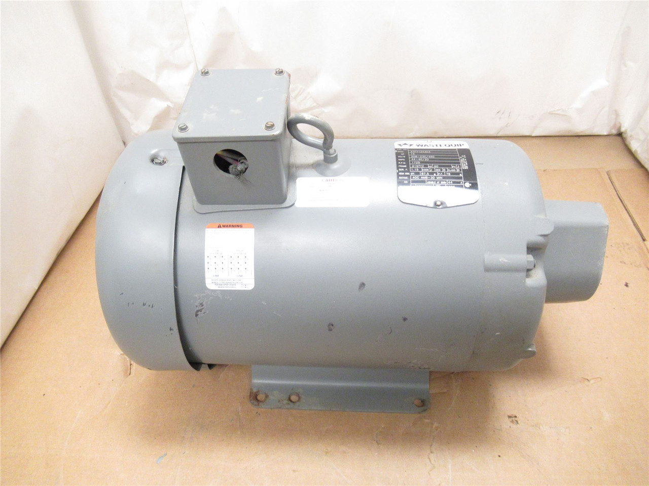 Baldor 37F712X303; AC Motor 15Hp 208-230/460V; 1725RPM; 3Ph