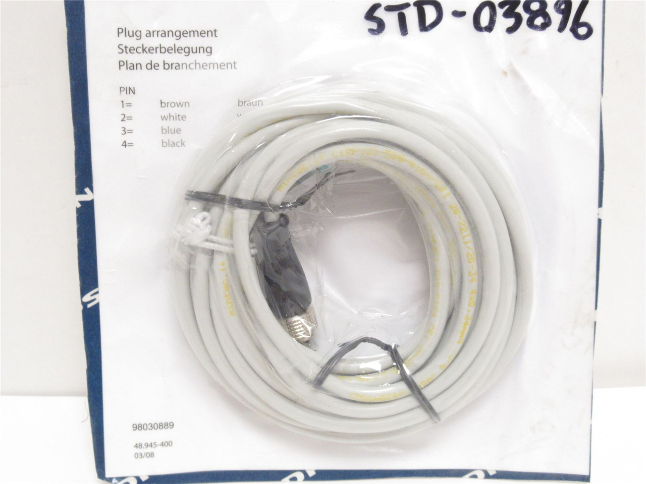 Grundfos 98030889; Control Input Accessory Cable 2m