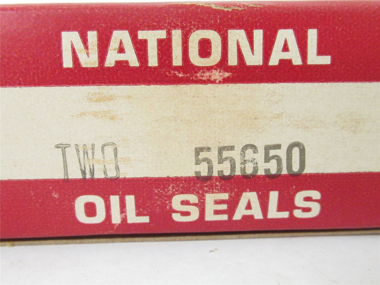 National 55650; Box-2 Oil Seal; 4.380"OD; 0.625"W