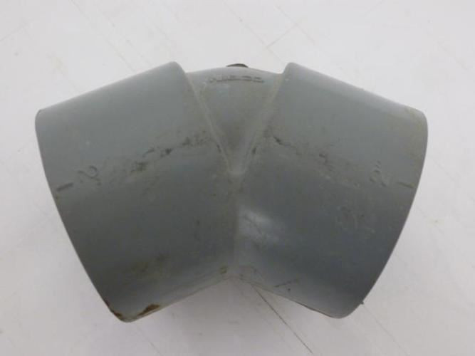 Nibco MDL-Unkn88851; PVC Elbow Fitting 45Deg; 2''