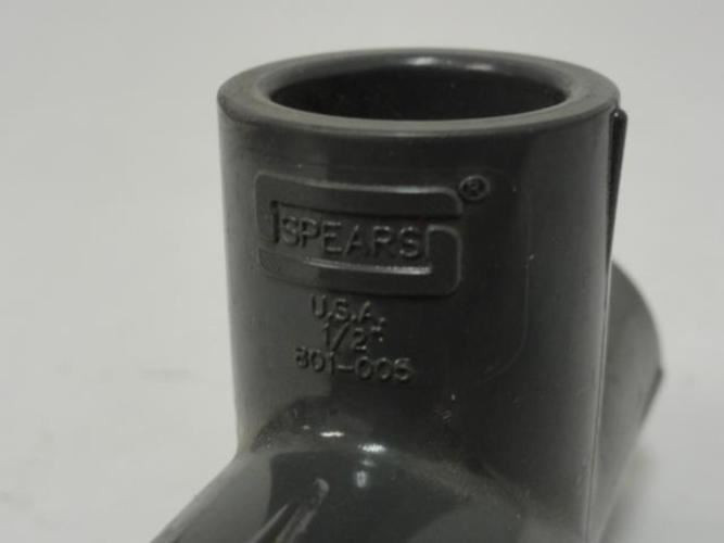 Spears 801-005; Lot-11 Tee Fittings 1/2" NS SCH 80