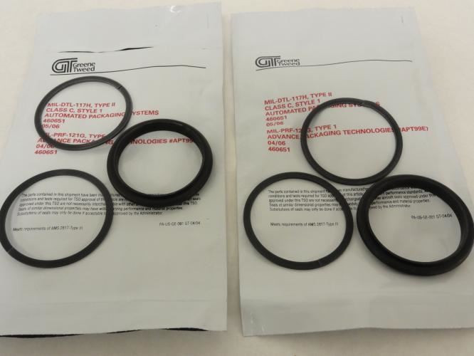 GreeneTweed M.1200.0423; LOT-2 GT RIng Assembly; 2" OD