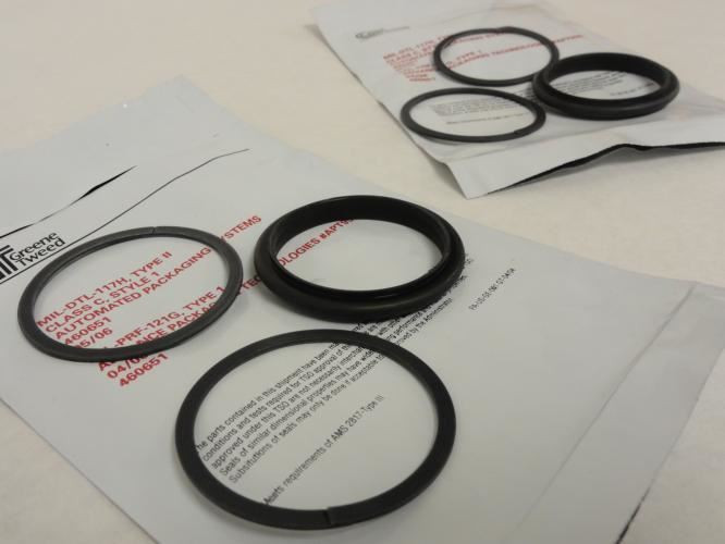 GreeneTweed M.1200.0423; LOT-2 GT RIng Assembly; 2" OD