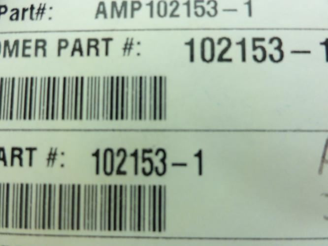 AMP 102153-1; Lot-14 Headers; 1A; 10 Position