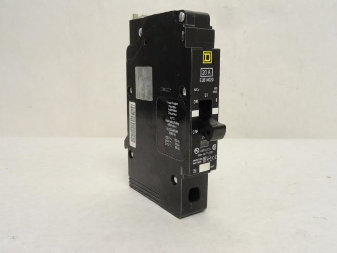 Square D EJB14020; Circuit Breaker; 20A; 1P; 277 Vac