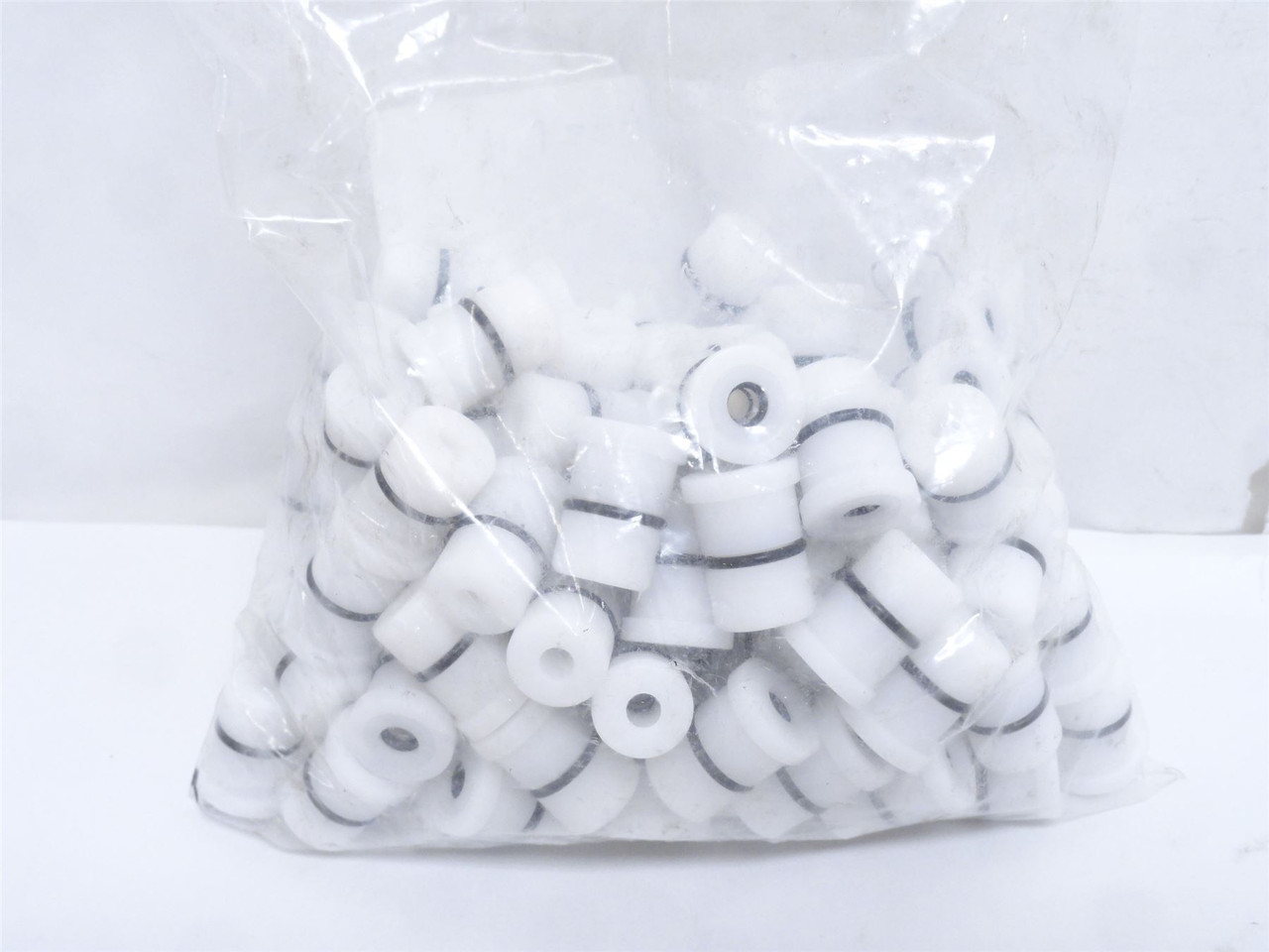 Plastecca 30001002; Bag-100; Plastic Bushings; 4.3mm Diameter
