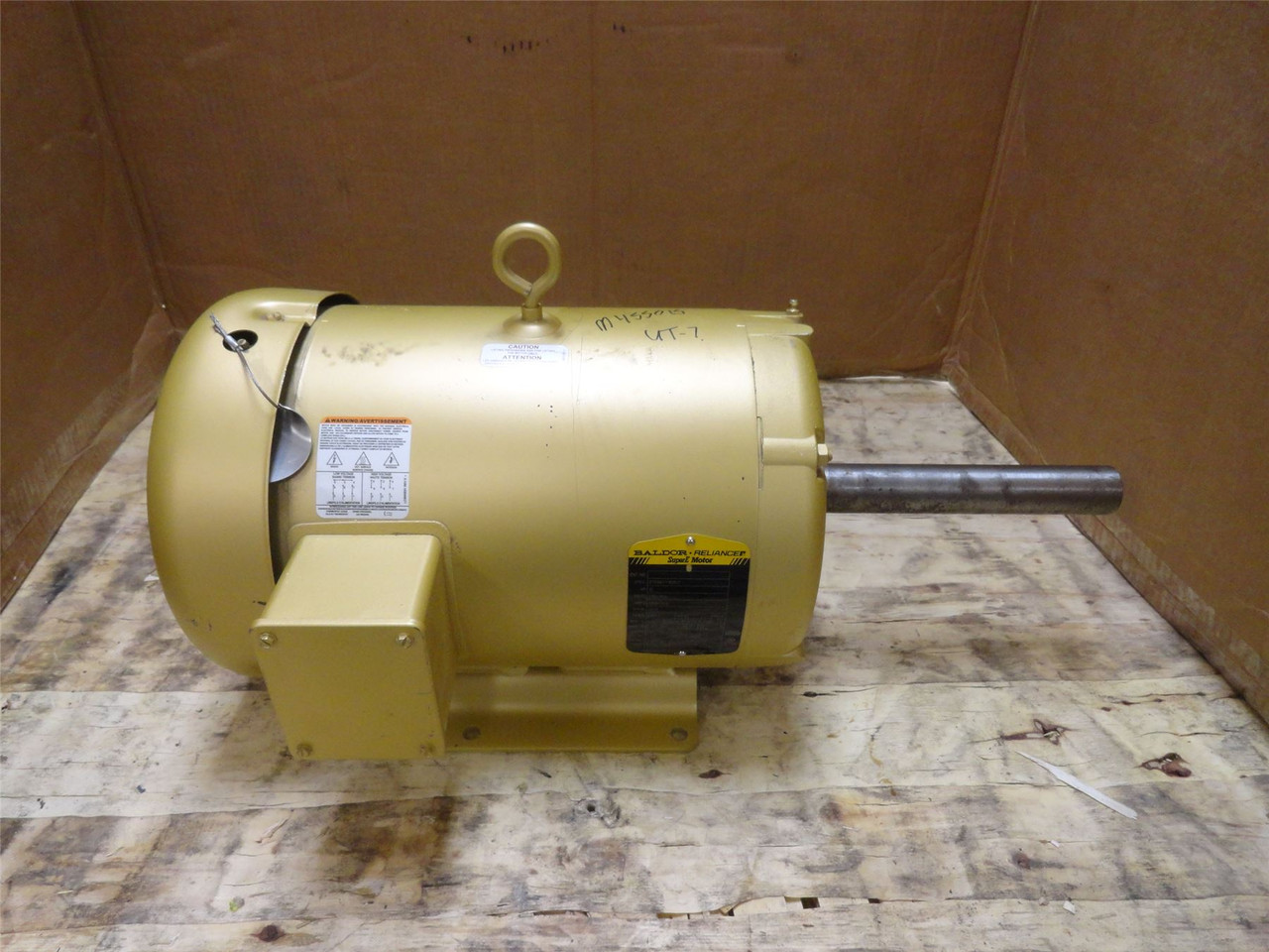 Baldor 37E867Y16861; AC Motor; 10HP; 230/460V; 3525RPM; 3PH