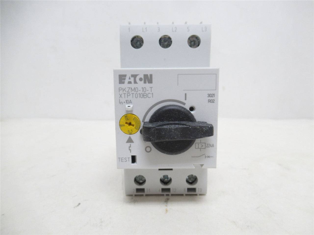 Eaton XTPT010BC1NL; Manual Motor Protector; 6.3-10A; 3P; 690V