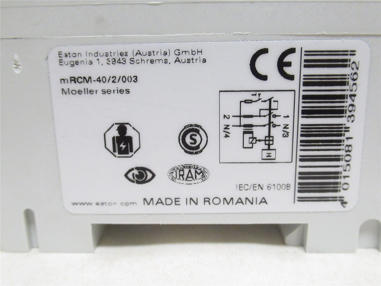 Eaton mRCM-40/2/003; Residual Current Circuit Breaker 40A; 2P