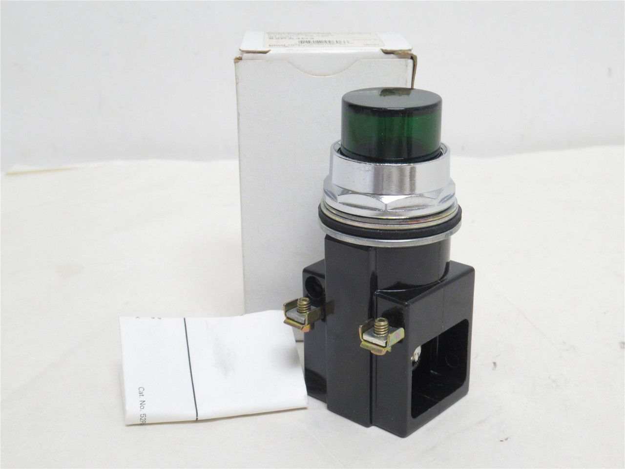 Furnas 52PA4D3; Furnace Control Pilot Light; Green; 24VAC/DC